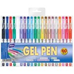 MFP 6001144 gelové pero set 1102-1012M mix 60 ks – Zboží Dáma