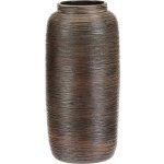 Váza keramická - zaoblená, 35 cm, hnědá Autronic (VZ9216-M), Keramika – Zboží Dáma