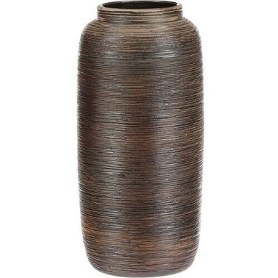 Váza keramická - zaoblená, 35 cm, hnědá Autronic (VZ9216-M), Keramika – Zboží Dáma