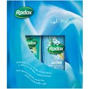 Radox Feel Active sprchový gel 250 ml + Stress Relief pěna do koupele 500 ml dárková sada