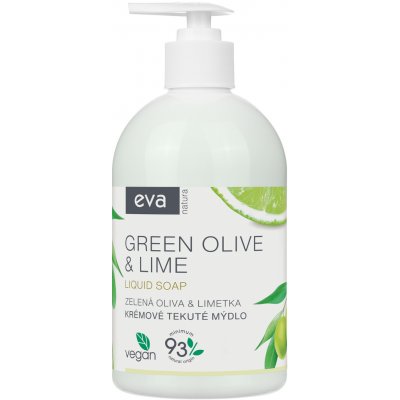 Eva Natura Krémové tekuté mýdlo Zelená oliva & Limetka 500 ml – Sleviste.cz