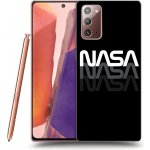 Pouzdro Picasee silikonové Samsung Galaxy Note 20 - NASA Triple čiré