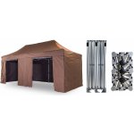 TENTino BIG HEXAGON 4x8 m 10A HNĚDÁ – Hledejceny.cz