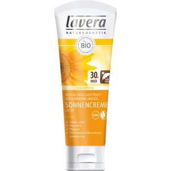 Lavera Sun Sensitiv krém na opalování SPF30 75 ml