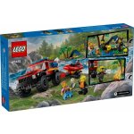 LEGO® City 60412 Hasičský vůz 4x4 a záchranný člun – Zboží Živě LEGO® City 60412 Hasičský vůz 4x4 a záchranný člun – Zboží Živě