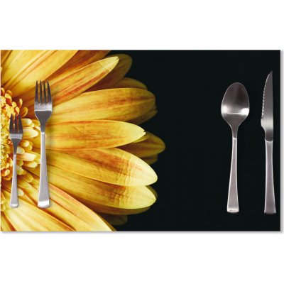Sablio prostírání žlutá gerbera 40x30cm – Sleviste.cz