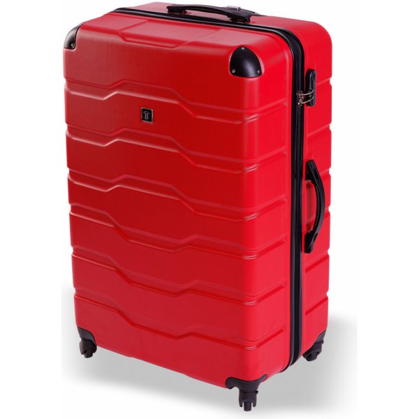 Cestovní kufr BERTOO Firenze červená 84x55x34 cm 157 l
