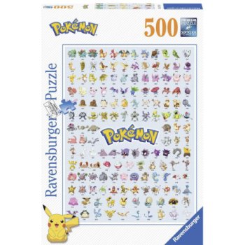 Ravensburger Pokémon: Prvních 151 druhů 500 dílků