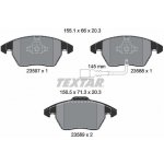 2358701 TEXTAR Sada brzdových destiček, kotoučová brzda | Zboží Auto