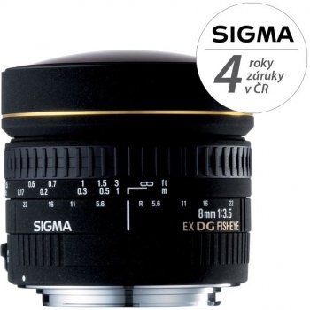 SIGMA 8mm f/3.5 EX CIRCULAR FishEye Nikon