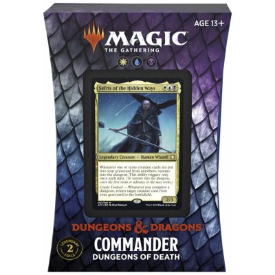 Wizards of the Coast Magic The Gathering: Adventures in the Fotgotten Realms Commander Deck Dungeons of Death – Zboží Mobilmania