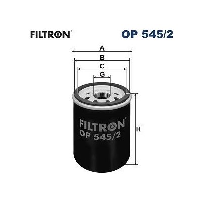 Olejový filtr FILTRON OP 545/2 – Sleviste.cz