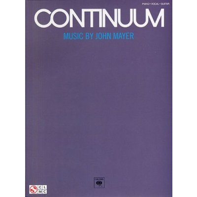 John Mayer Continuum noty na klavír, zpěv, akordy na kytaru – Hledejceny.cz