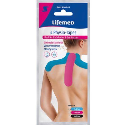 Lifemed Tejpovací páska na krční páteř 4 ks – Zboží Dáma