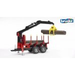 Bruder 2252 lesních PŘÍVĚS s hydraulickou rukou – Zboží Dáma