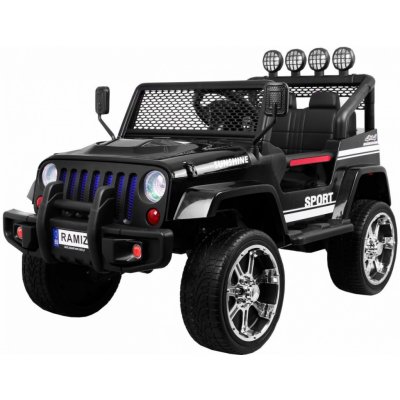 Mamido elektrické autíčko jeep Raptor 4x4 černá