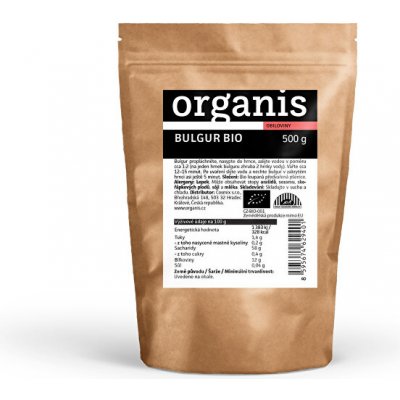 Organis Bulgur bio 0,5 kg – Zboží Dáma Organis Bulgur bio 0,5 kg – Zboží Dáma