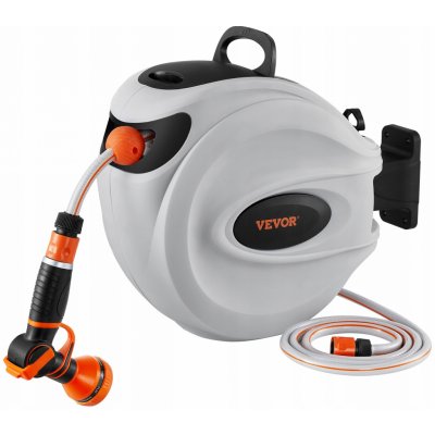 Bubnový naviják na zahradní hadici Vevor 35 m x 12 mm, automatické navíjení – Hledejceny.cz