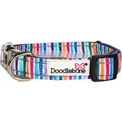 Doodlebone Polstrovaný obojek Stripes – Zbozi.Blesk.cz