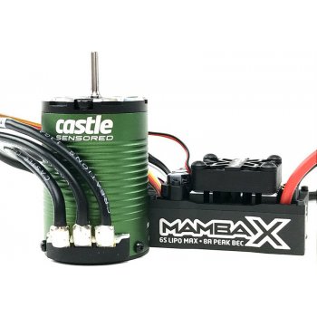 Castle motor 1410 3800 ot/V senzored s reg. Mamba X