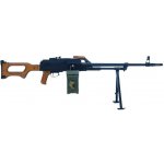 A&K PKM-W kulomet černá/dřevěná elektrická – Sleviste.cz