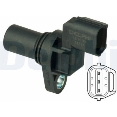 Snímač, poloha vačkového hřídele DELPHI SS11147 – Zboží Mobilmania