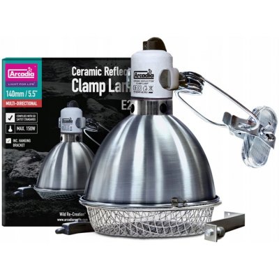 Arcadia Reflector Clamp Lamp 14 cm Steel – Zboží Dáma