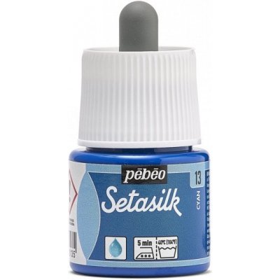 Pébéo Barva na hedvábí Setasilk 45 ml 13 Cyan – Hledejceny.cz