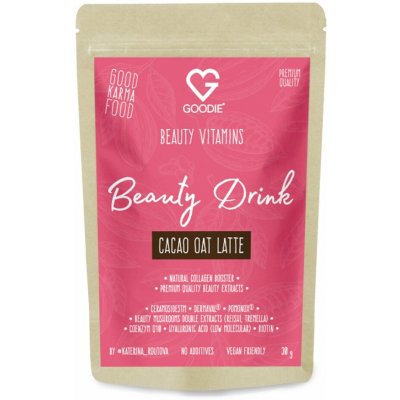 Goodie Beauty vitamins Beauty drink Cacao oat Latte 30 g – Hledejceny.cz
