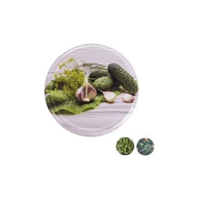 ORION Zavařovací víčko Bio 82 10 ks mix zelenina – Zboží Mobilmania