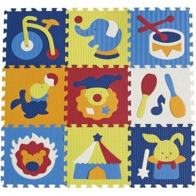 SMT Creatoys puzzle cirkus 9ks 32x32x1cm – Zbozi.Blesk.cz