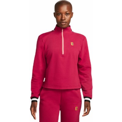 Nike Court Dri-Fit Heritage Fleece noble red/red stardust – Zboží Mobilmania