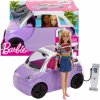 Panenka Barbie Barbie Elektromobil 2 v 1