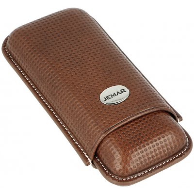 Jemar pouzdro na 2 doutníky kůže brown – Zboží Dáma