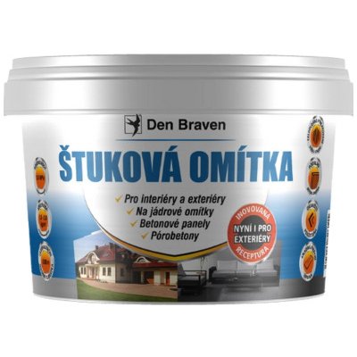 Štuková omítka kbelík 4 kg bílá – Sleviste.cz