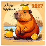 NOTIQUE Grid Cheeky Capybaras 30 x 30 cm 2027 – Zboží Dáma