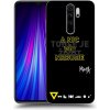 Pouzdro a kryt na mobilní telefon Xiaomi Pouzdro Picasee ULTIMATE CASE Xiaomi Redmi Note 8 Pro - Kazma - TOHLE JE ŽIVOT A NIC VÍC NEBUDE