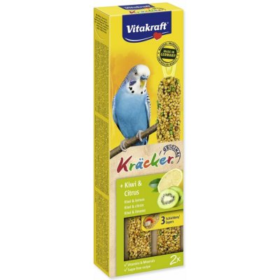 Vitakraft Kräcker Tyčinky pro andulky kiwi citrus 60 g – Hledejceny.cz