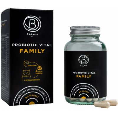 Bala 21 Probiotic vital family 60 kapslí – Hledejceny.cz