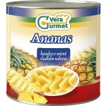 Vera Gurmet Ananas kousky 3050 g – Zboží Mobilmania