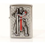 ZIPPO chrom gebürstet Plakette cTempler IIc 2005918 – Hledejceny.cz