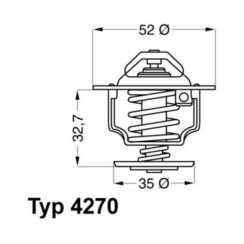 WAHLER Termostat WH 4270.88D