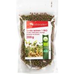 Zdravý den Směs semen na klíčení 1 BIO alfalfa, ředkvička, mungo 200g – Zboží Dáma