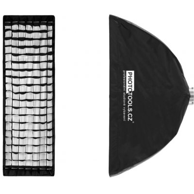 Phototools Stripbox KS 23x91 cm deštníkový s voštinou adaptér Bowens – Zboží Mobilmania
