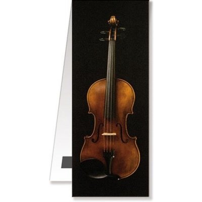Magnetická záložka do knihy hnědé housle 40,5 x 4,4 cm – Hledejceny.cz