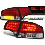 Tuning-Tec Zadní čirá LED světla Audi A4 (2004 - 2007) - červené – Hledejceny.cz