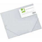 Q-CONNECT Box na spisy Q-C A4 s gumič., transp. mléčná 3 cm – Zboží Živě