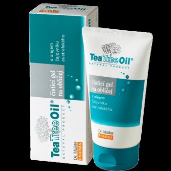 Dr. Müller Tea Tree Oil čistící gel na obličej 150 ml