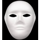 maska na obličej bílá