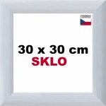 BFHM Alaska hliníkový rám 30x30 cm stříbrný – Zboží Dáma